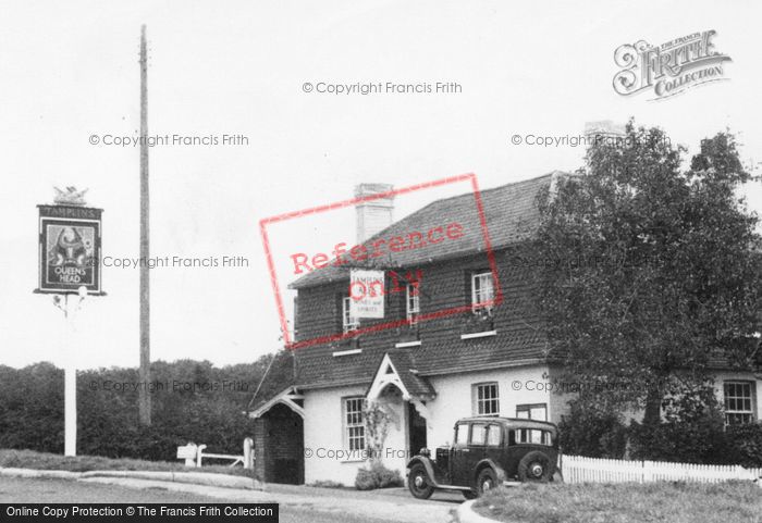 Photo of Bolney, The Queens Head c.1955