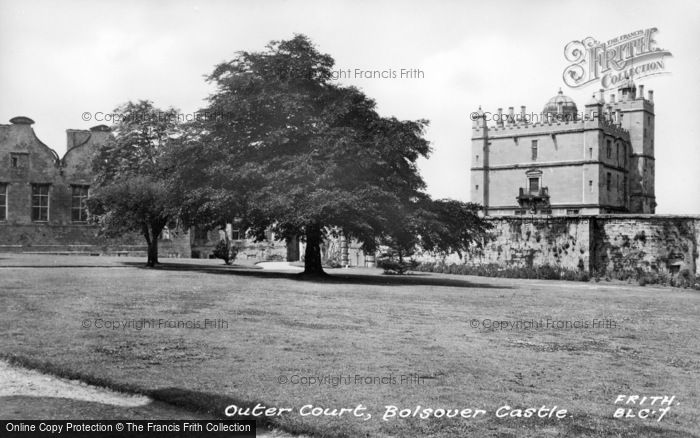 Photo of Bolsover, Castle, Outer Court c.1955