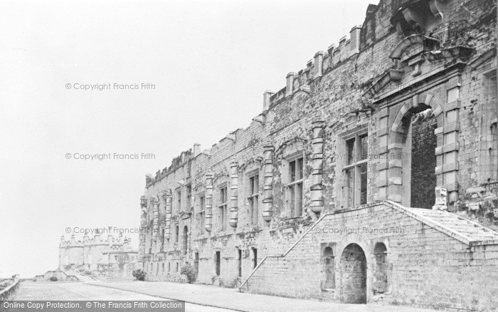 Photo of Bolsover, Castle, Terrace Front c.1955