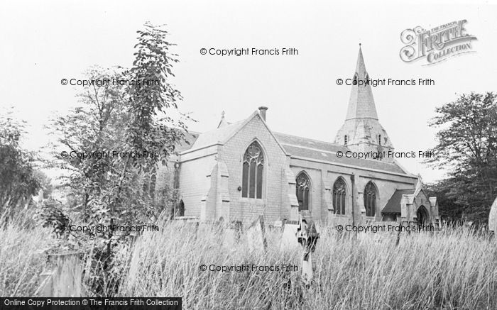 Photo of Bolsover, Church Of St Mary And St Laurence c.1955