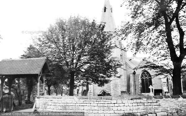 Photo of Bolsover, Church Of St Mary & St Laurence c.1955