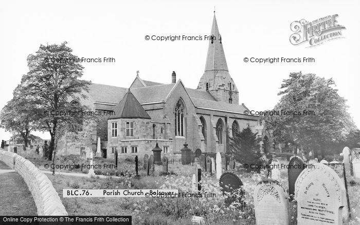 Photo of Bolsover, Parish Church c.1960