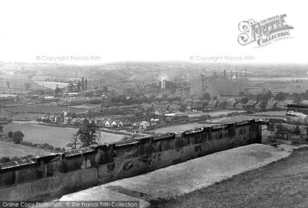 Photo of Bolsover, View From The Castle c.1955