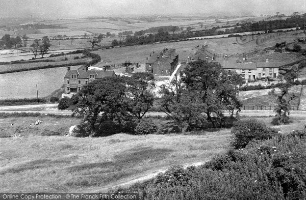 Photo of Bolsover, View From The Castle c.1955