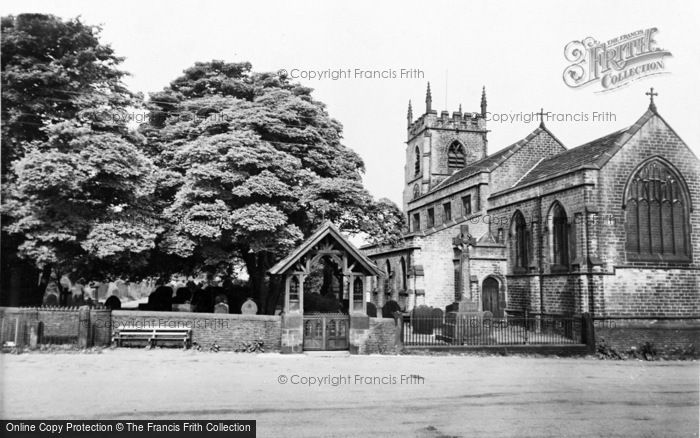 Photo of Bolsterstone, St Mary's Church And Stocks c.1960