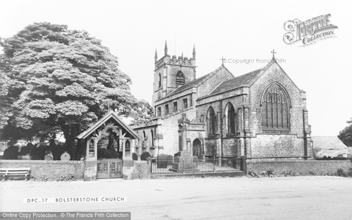 Photo of Bolsterstone, St Mary's Church c.1960