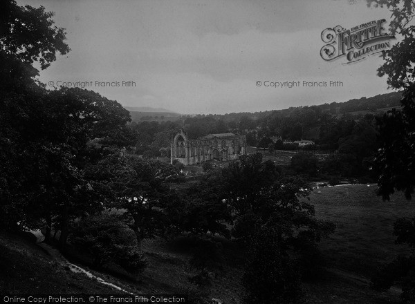 Photo of Bolton Abbey, 1921
