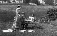 An Artist And His Wife c.1886, Bolton Abbey