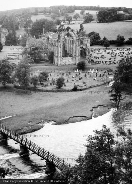 Photo of Bolton Abbey, And Bridge c.1960