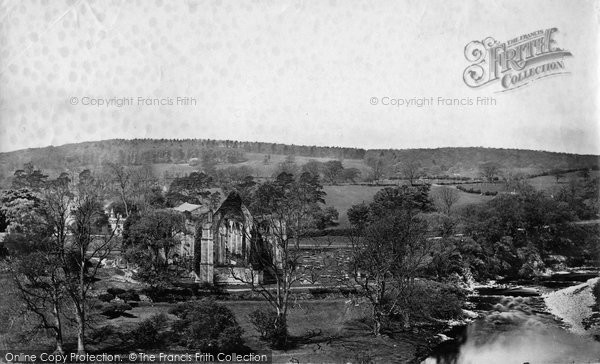 Photo of Bolton Abbey, And Lodge c.1874