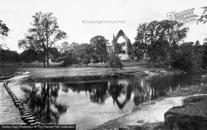 Photo of Bolton Abbey, And Stepping Stones 1893