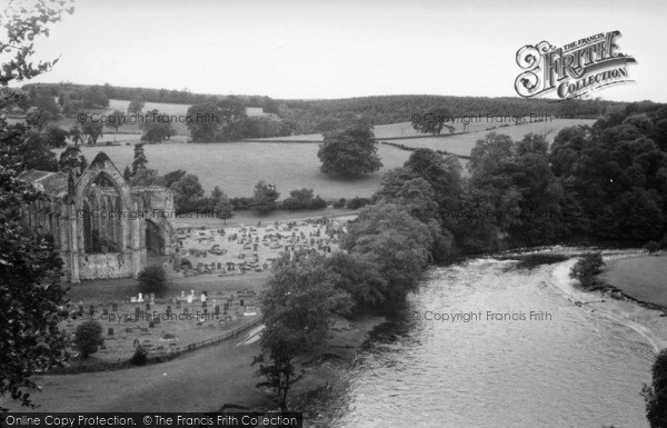 Photo of Bolton Abbey, And The River c.1960