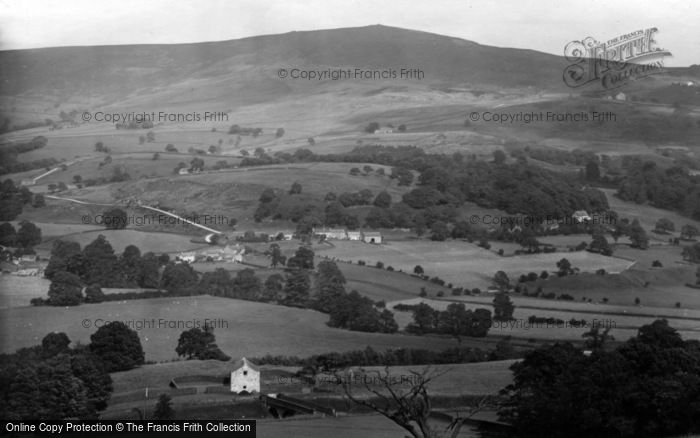 Photo of Bolton Abbey, Beamsley Beacon From Hater Hill Stile 1923