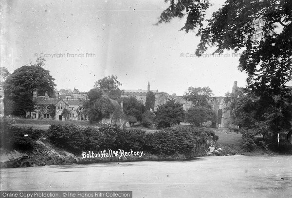 Photo of Bolton Abbey, Bolton Hall And Rectory c.1890