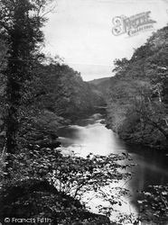 Bolton Woods, Down The River c.1867, Bolton Abbey
