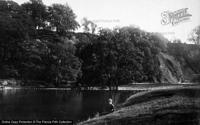 Photo of Bolton Abbey, By The River 1886