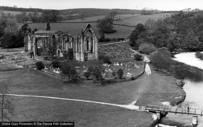 Photo of Bolton Abbey, c.1955