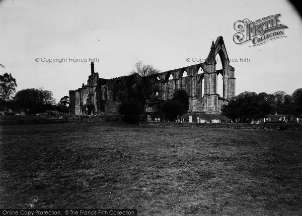 Photo of Bolton Abbey, c.1955