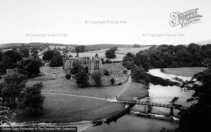 Photo of Bolton Abbey, c.1965