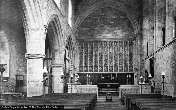 Photo of Bolton Abbey, Church Interior 1888