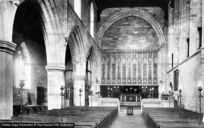 Photo of Bolton Abbey, Church Interior 1906