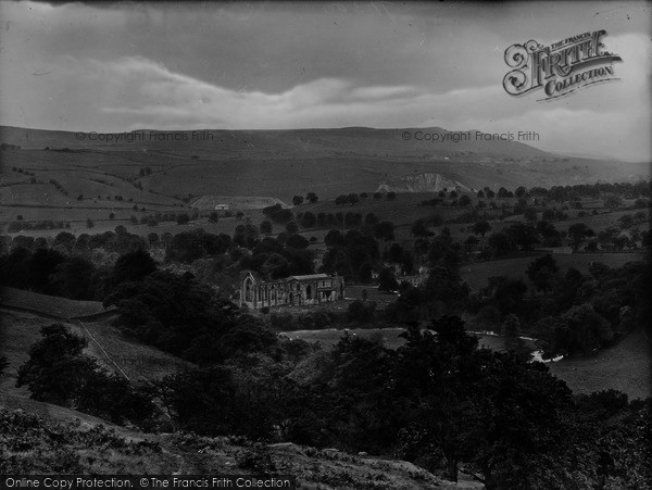 Photo of Bolton Abbey, Distant View 1921
