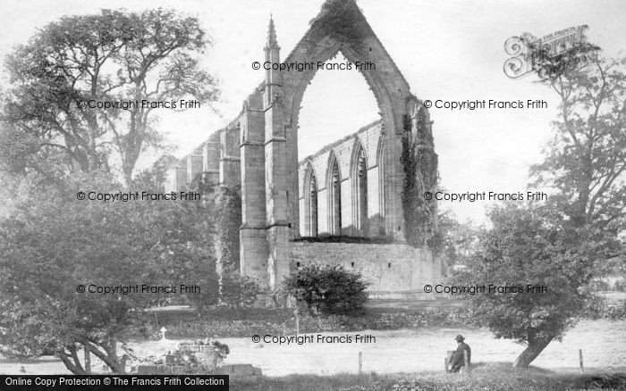 Photo of Bolton Abbey, East Window c.1890
