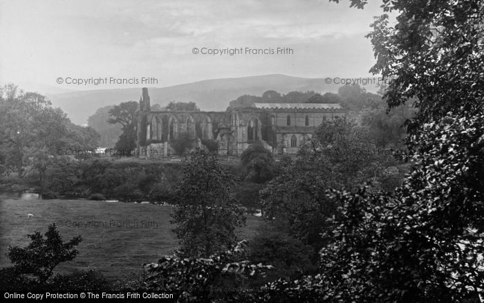 Photo of Bolton Abbey, From Hartington Seat 1893