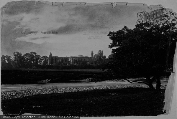 Photo of Bolton Abbey, From River 1886