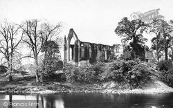 From The River c.1874, Bolton Abbey
