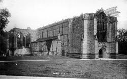 North West View 1893, Bolton Abbey