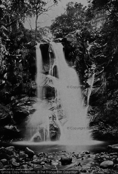 Photo of Bolton Abbey, Posforth Fall 1886
