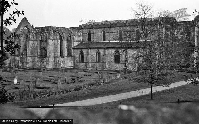 Photo of Bolton Abbey, Priory 1952
