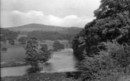River Wharfe And Beamsley Beacon 1923, Bolton Abbey