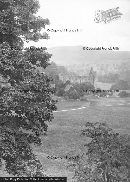 Photo of Bolton Abbey, Showing Deer Park 1921
