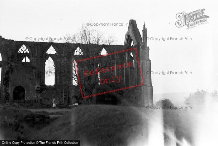 Photo of Bolton Abbey, South Side 1952