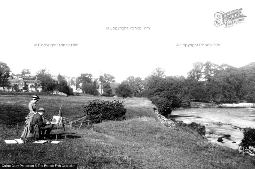 Bolton Abbey, the Abbey c1886