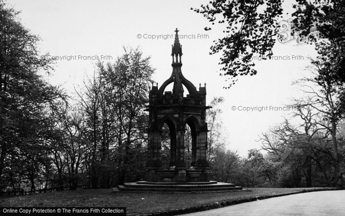 Photo of Bolton Abbey, The Cavendish Fountain c.1950