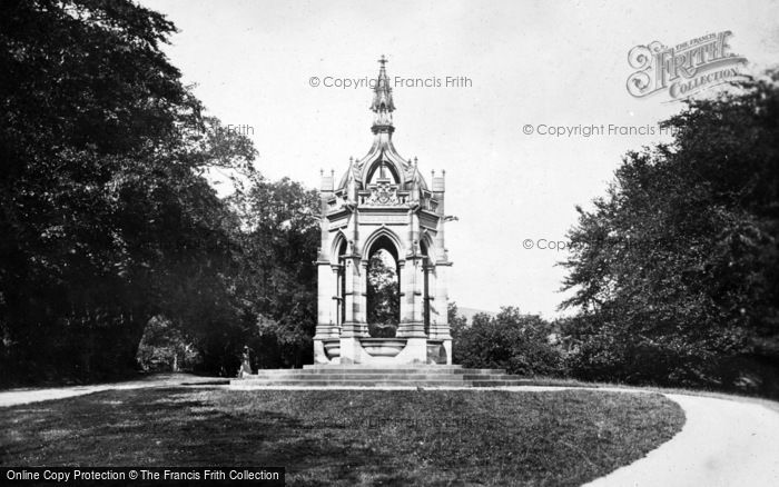 Photo of Bolton Abbey, The Cavendish Memorial Fountain c.1920
