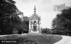 The Cavendish Memorial Fountain c.1920, Bolton Abbey