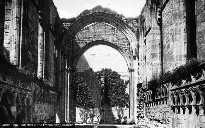 Photo of Bolton Abbey, The Choir West c.1920