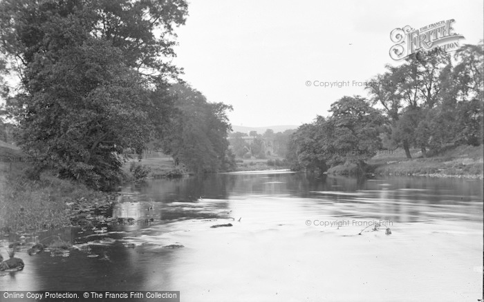 Photo of Bolton Abbey, The River c.1890