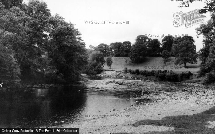 Photo of Bolton Abbey, The River c.1965