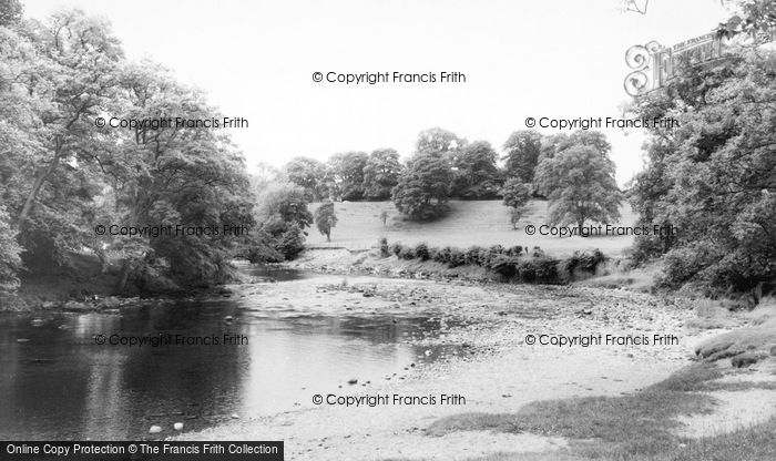 Photo of Bolton Abbey, The River c.1965