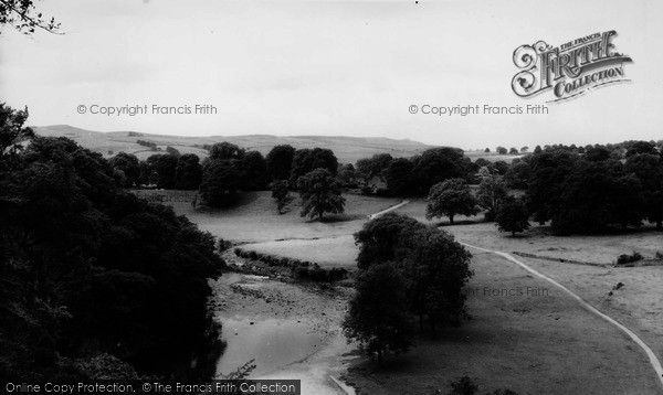 Photo of Bolton Abbey, The River From The Cliffs c.1960