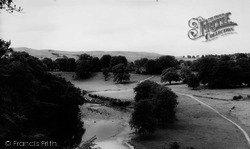 The River From The Cliffs c.1960, Bolton Abbey