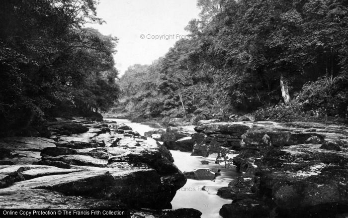 Photo of Bolton Abbey, The Strid 1886