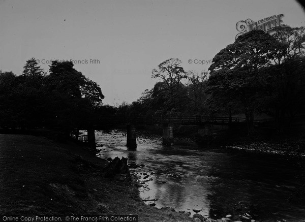 Photo of Bolton Abbey, The Toll Bridge, Cavendish Woods c.1955