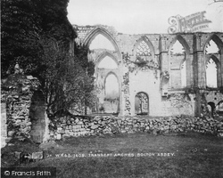 Transept Arches c.1900, Bolton Abbey