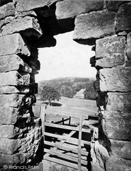 View From The Walls c.1874, Bolton Abbey